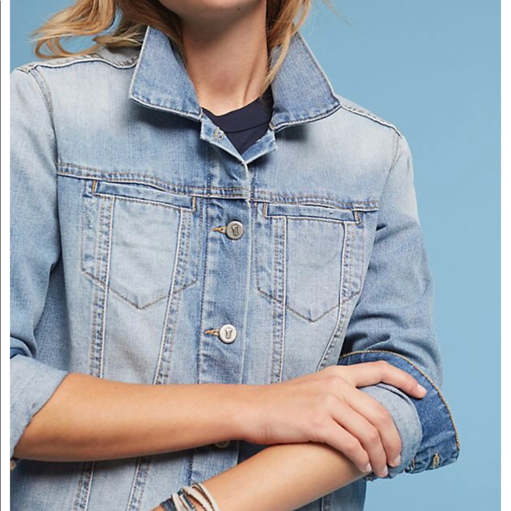 Anthropologie denim jacket